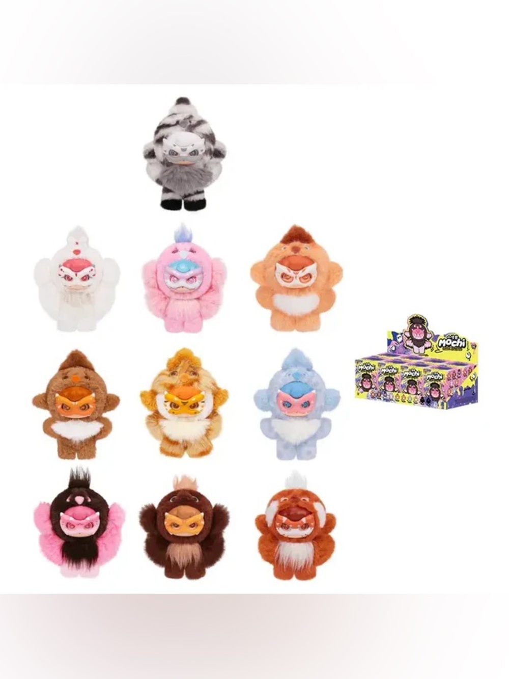 Little Monster Kids Toy - Pink Plush Character